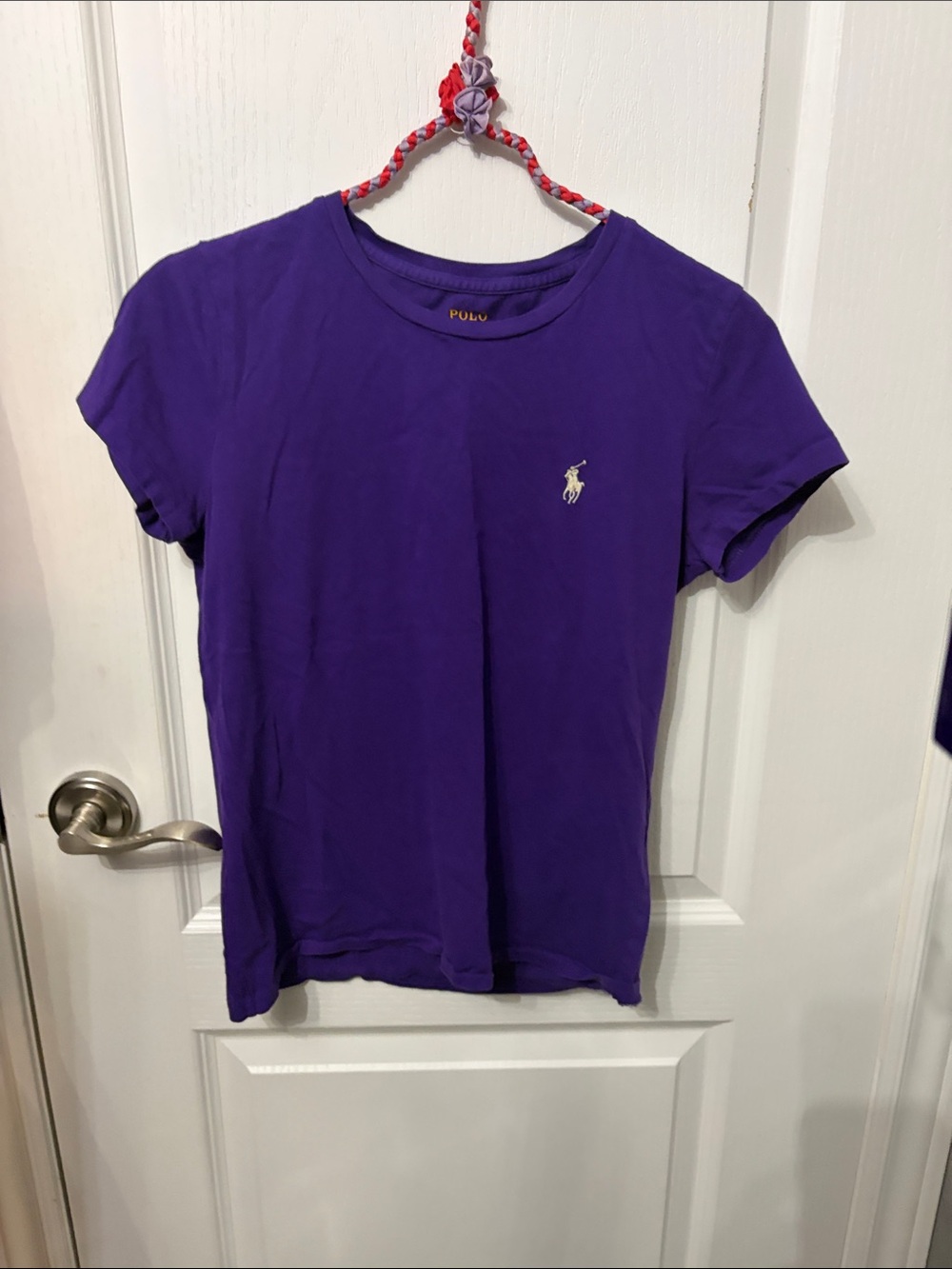 Polo by Ralph Lauren Deep Purple Short Sleeve Crew Tee